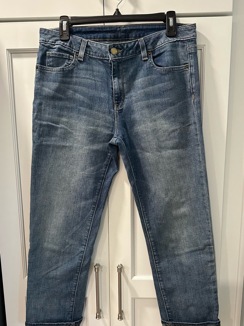 Michael Kors Women’s Light Blue Cropped Jeans